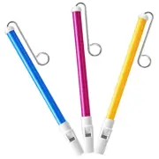 3 Pcs Sliding Whistle Toys Funny Musical Instrument Child Toddler Kid