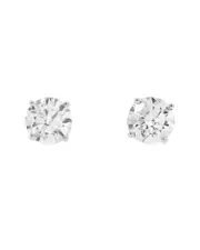 Diana M. Fine Jewelry 18K 3.5 ct. tw. Diamond Earrings
