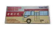 Tomytec Tomica Limited Vintage Neo Toyota Coaster Hong Kong Mini Bus Red 1:64