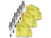 For 1989-1998 Buick Skylark Ignition Coil Set with Spark Plugs APR 61951PYSM
