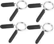 BESPORTBLE 4pcs 28mm Dumbbell Barbell Clamps Spring Clip Collars for Fitness Equipment