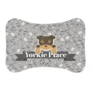 Yorkie, dog bed memory foam, Small dog bed washable, Pet Feeding Mats