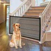 Pet Safety Gate - Portable Mesh Fence for Dogs, Cats, and Baby Pets