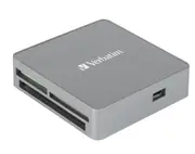 Verbatim USB 2.0 All- in-1 Card Reader / Hub 65676