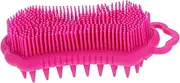 LRXIYODE Silicone Body Massaging Scrubber Brush for Scalp Body Exfoliating Shower Accessory Gentle Hair Care Tool for Deep Cleaning Relaxation