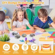 Press Machine Badge Punch Kit Portable Solid Pin Badge Maker for Children FayjB