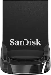 SanDisk Ultra Fit USB 3.2 Flash Drive 1TB (for Laptops and Game Consoles, Plug and Stay, 400MB/s Read, RescuePRO Deluxe Software)