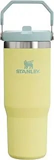 Stanley IceFlow Stainless Steel Tumbler - Vacuum Insulated Water Bottle for Home, Office or Car Reusable Cup with Straw Leak Resistant Flip Cold for 12 Hours or Iced for 2 Days, Pomelo, 30OZ