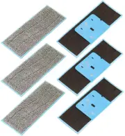 6 Pack Washable Wet Mopping Pads Reusable Wet Pads Fit iRobot Braava Jet M6