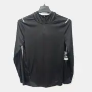 Xersion RUN Black Athletic Quarter Zip Pullover Hoodie Men's Size Small