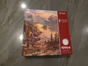 Thomas Kinkade Lakeside Splendor 1000 PC Puzzle Brand New Ceaco