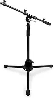 Hosa MSB-382BK Tripod Base Microphone Stand, Black