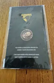 AFL Hawthorn Don Scott Medallion Legends Club Member Rare