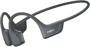 [SHOKZ] OpenRun Pro 2 Bone Conduction Sports Headphones, Open-Ear Wireless Earphones with Bluetooth 5.3, Noise Cancelling Mics, IP55 Waterproof, 12h Playtime for Running, USB-C Qiuck Charge, Black