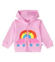 [Stella McCartney Kids] Stella McCartney Kids Baby printed cotton hoodie M 24 pink