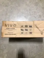 VIVO Dual Monitor Counterbalance Desk Mount Stand Fits Screens 17" to 27" White