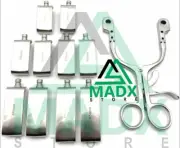 Cloward Self Retaining Retractor w Blunt Lateral Blades Set Of 11 Pcs