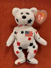 1997 Original Glory Ty Beanie Baby Retired Rare Numbered 400 Multiple Error Tag.