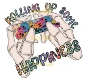 Sublimation Print Happiness Ready to Press Heat Transfer