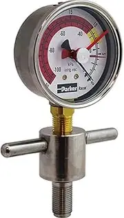 Racor RK19671 Bottom Mount Vacuum Gauge, 1 Pack