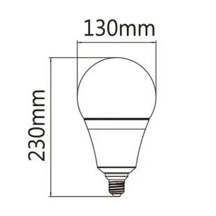 【DanceLight 舞光】LED燈泡 38W 超高光通量 E27 適用停車場 商業百貨空間 廠房(白光/自然光/黃光)