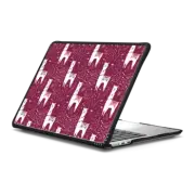 MacBook Air 13-inch (M2 - M4) Impact Case Llama on Maroon