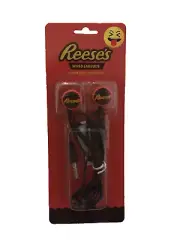 Reese's Peanut Butter Cup Candy Novelty Wired Earbuds 3.5MM PLUG 39IN CORD NIP