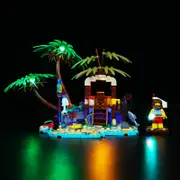 Brick Shine - Light Kit for LEGO® Ray the Castaway 40566