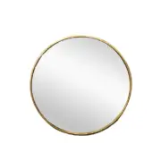 NNEDSZ Metal Round Mirror 80cm - Gold