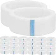30 Rolls Non-Woven Fabric Adhesive Tape Under Eye Lashes Tools Eyelash Extensions Supplies Lash Tape Lash Supplies for Eyelash Extensions Tape Roll Microporous