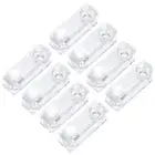 8Pcs Vertical Blind Chain Weight Tension Device Clear Cord Handle Home Decors