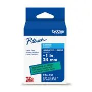 Brother P-touch TZe Laminated Label Tape (tze751g)