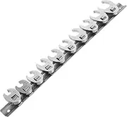 NOLITOY 1 Set Drive Metric Crowfoot Wrench Flare Nut and Crowfoot Spanner Lightweight and Portable Mechanic Tool for Versatile Applications Adaptable Design for Various