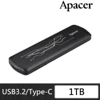 在飛比找momo購物網優惠-【Apacer 宇瞻】AS722 1T USB外接式SSD固