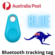 Blue GPS Tracker Dog Pet Tag Smart Finder Locator Key Tracking Tracer