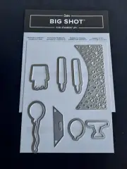 Stampin' Up! CANDLES & CONFETTI (8) Framelit Dies-New/Retired
