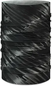 Buff CoolNet UV Jaru Black Multifunctional Headwear, black-grey for Men One Size Black Grey