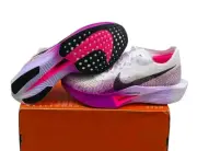 Nike ZoomX VaporFly Next% 3 'White Vivid Purple' DV4129-104 Men's Size 12...