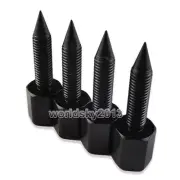 4PCS Hexagonal Speaker Spike Foot Amplifier Shockproof Isolation Base Stand M10