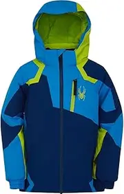 [Spyder] Boy's Mini Leader Jacket (Toddler/Little Kids) Abyss 3T Toddler
