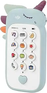 BESPORTBLE Adorable Cartoon Phone Educational Musical for Interactive for Safe Design with Music Sounds for Early Learning and Play
