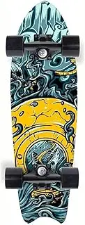 Standard Skateboards, 31"X 8"Standard Skateboard is A Double Kick Concave Skateboard Made of 7-Layer Maple Wood The Pre-Assembled Complete Skateboard is Designed for Extreme Sports,d