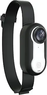 Silicone Wristband for Insta360 GO 3, XICEN Waterproof Silicone Protective Case for Insta360 GO 3 Camera Accessory (Black)