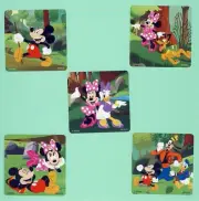 10 Mickey Mouse and Friends Take a Hike Large Stickers - Minnie, Daisy, Donald