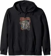 [STAR WARS] The Millennium Falcon Light Speed Retro Colors Zip Hoodie