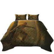 Legendary Creature Art Bigfoot Coverlet