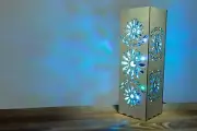Blue Morocco Alhambra Futuristic Modern Lamp | Sci-fi Punk Style LED RGB Lamp