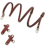Strap for Longchamp Mini Bag Strap Kit, Leather No-Punch Shoulder Strap for Long Champ Mini Bag As Shown