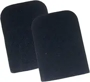 Wheelchair Footrest Pads | 2x Footplate Protector Pad | Foot Protection Pads Wheelchair Accessories for Indoor Outdoor Preventing Foot & Pedal Being Scratched