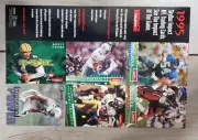 1995 Skybox Impact Football Uncut Promo Sheet Brett Favre MINT